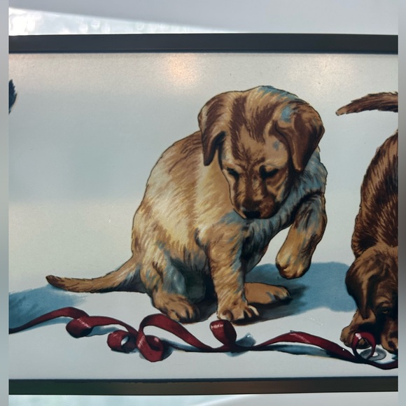 Glassmasters USA By Amy Brackenbury
Stained Glass Red Tape Puppies Suncatcher. - Picture 4 of 9